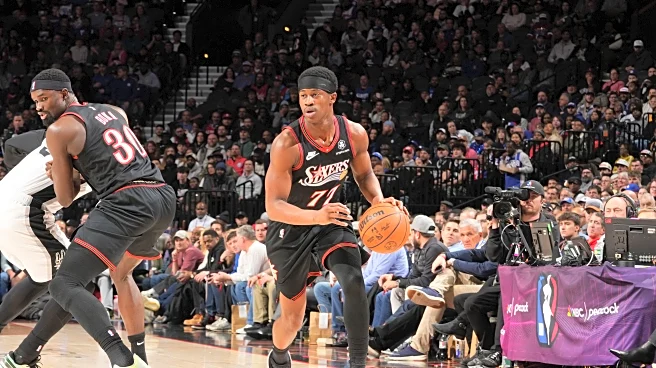 VJ Edgecombe will not return vs. Spurs