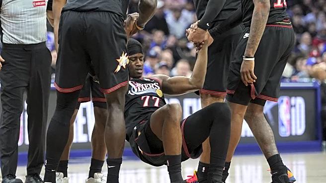 VJ Edgecombe out vs Jazz with lumbar contusion, to be reevaluated later in the week