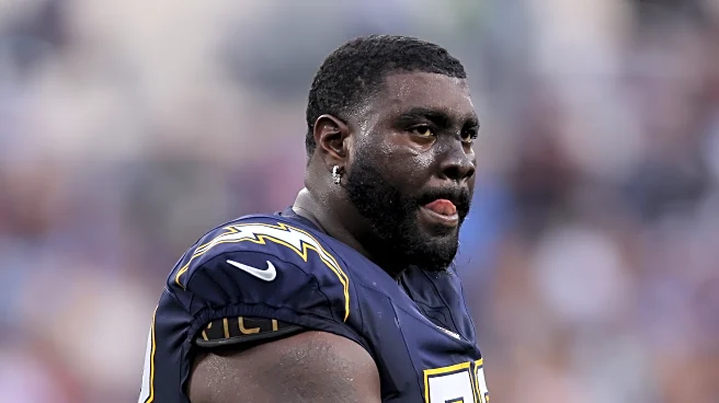 Chargers release OG Mekhi Becton, TE Will Dissly