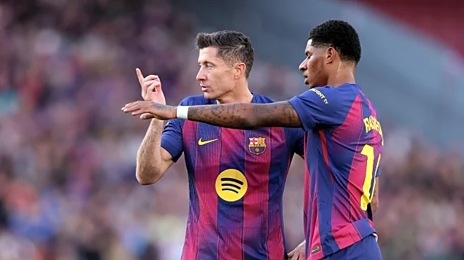 ‘He has everything’ – Robert Lewandowski tells Barcelona how to get the best out of Marcus Rashford