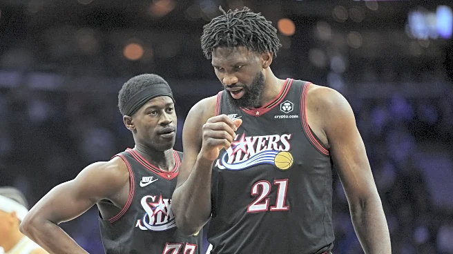 Joel Embiid to be reevaluated in a week; VJ Edgecombe also misses practice