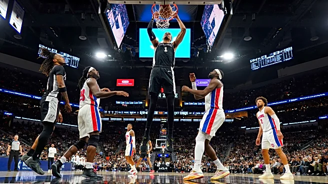 Victor Wembanyama drops 38-point double-double in wire-to-wire win over Pistons