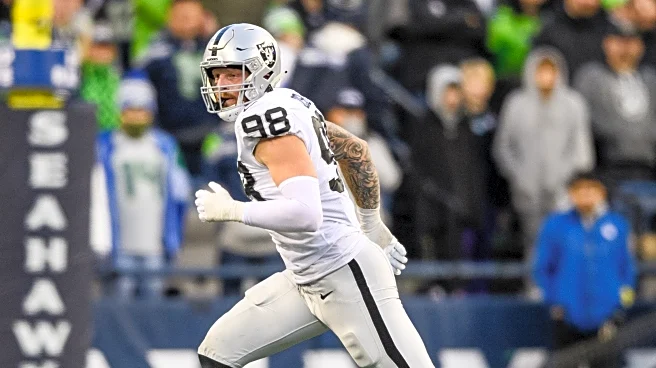 Maxx Crosby staying in AFC, traded to the Baltimore Ravens