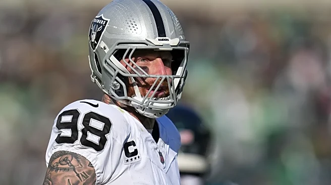 Maxx Crosby heading to AFC North, traded to Ravens