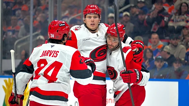 Hurricanes pull away late defeating Oilers 6-3