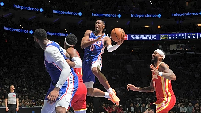 Struggling Sixers visit surging Hawks with Embiid out, Edgecombe doubtful