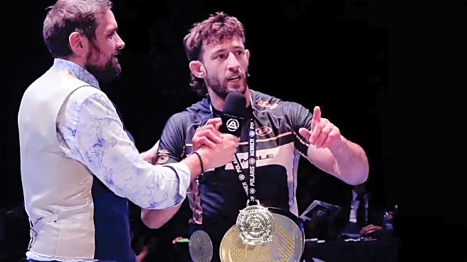 Awkward! Polaris champ Ethan Crelinsten defends title, asks to switch to rival UFC BJJ org