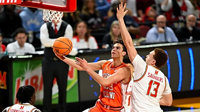 Illinois narrowly escapes inspired Maryland, clinches Big Ten tournamnet triple bye