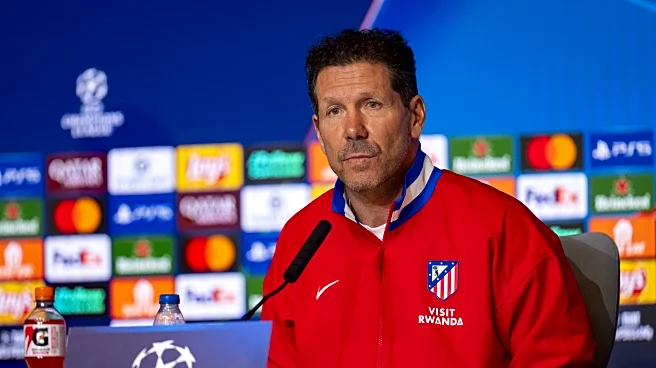 Simeone plays down favourites tag as Atlético prepare for Spurs showdown