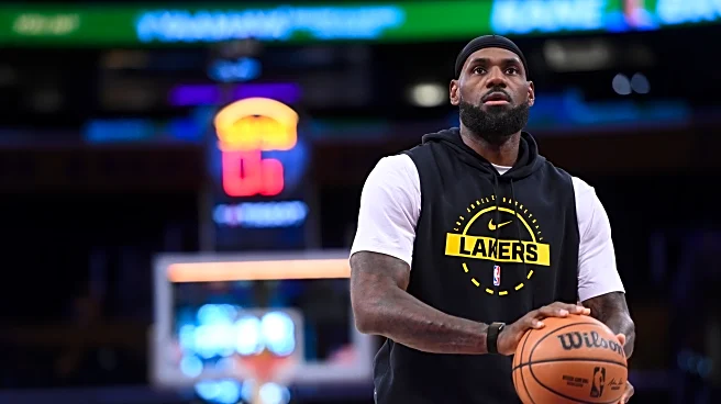 LeBron James questionable vs. Wolves with right hip contusion, left foot arthritis