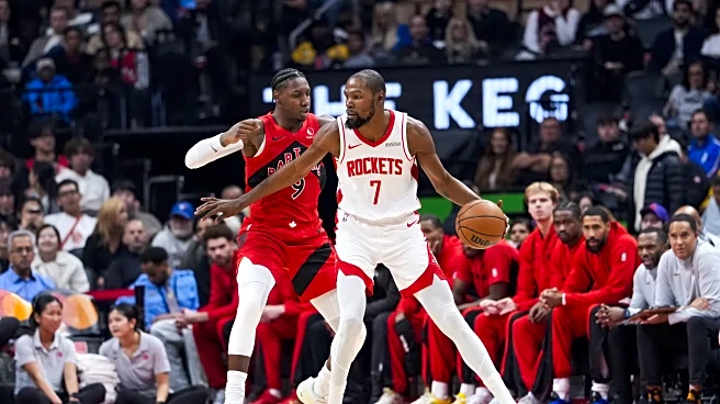 The Toronto Raptors and Houston Rockets are facing similar issues