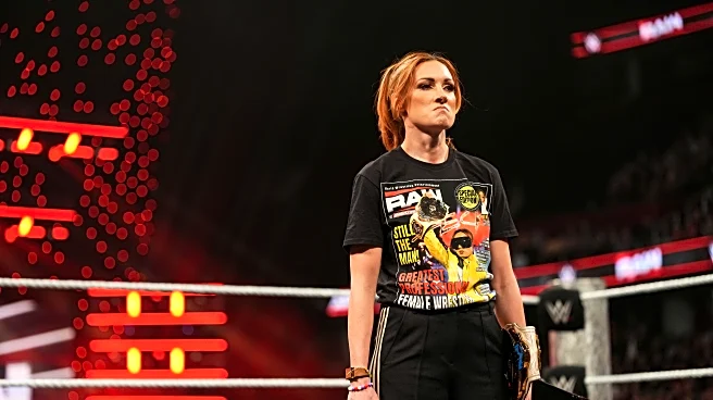 A totally hinged Becky Lynch live tweeted WWE Raw, might get CURSED