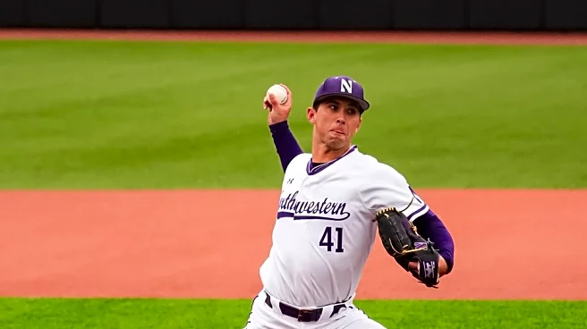 Northwestern baseball home opener ends in tie