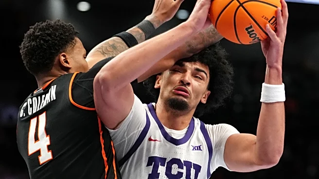 Men’s Basketball: David Punch leads TCU past Oklahoma State in Big 12 Tournament opener