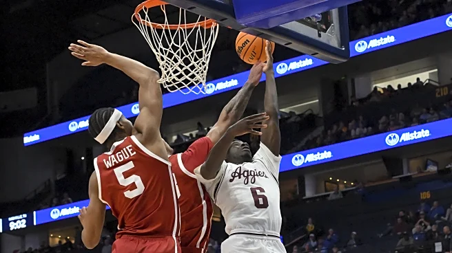 Aggies fall to Oklahoma in SEC Tournament, await NCAA fate