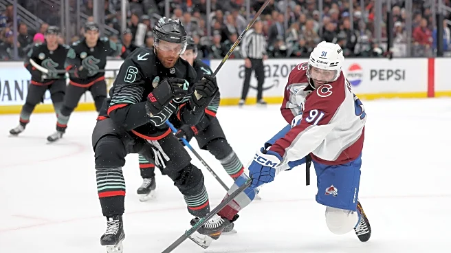 Recap: MacKinnon’s four-point night powers Colorado over Seattle