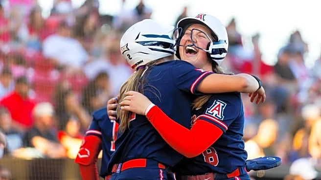 Arizona softball gets program record 9th straight run-rule victory with 5-inning drubbing of No. 2 Texas Tech