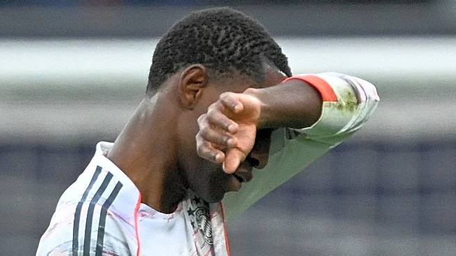 Chelsea loanee Nicolas Jackson exits Bayern Munich match at Leverkusen with first-half red card