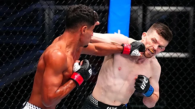 UFC Vegas 114 video: Marwan Rahiki breaks Harry Hardwick’s jaw to earn stoppage victory