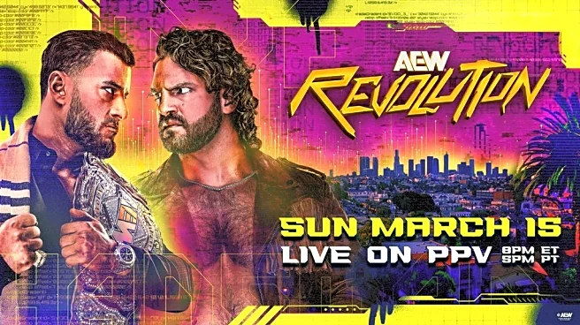 AEW Revolution 2026 start time, match card