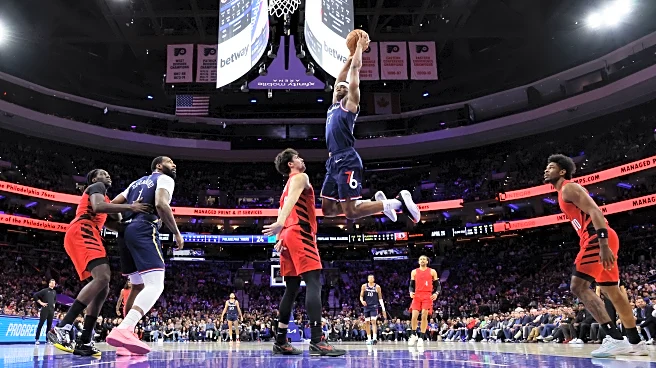 76ers Hold Off Blazers in Philly