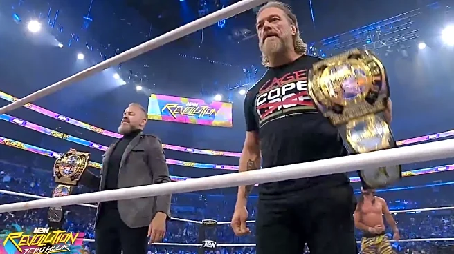 Adam Copeland & Christian Cage return after FTR/Young Bucks war at AEW Revolution