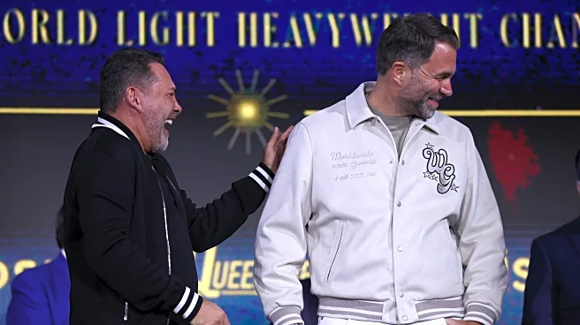 Morning Report: Oscar De La Hoya picks Eddie Hearn to beat Dana White in boxing match