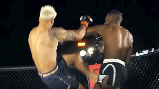 Highlights! Watch UFC washout ‘Blood Diamond’ score insane mid-air knockout at SFL 4
