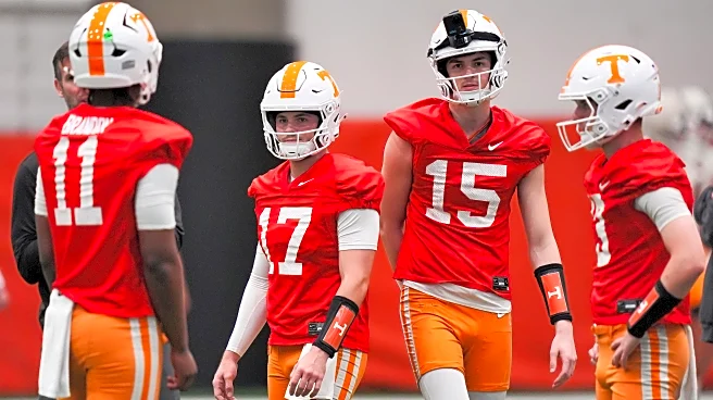 Josh Heupel talks Tennessee quarterback battle