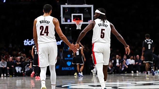 Blazers Pound Nets in Feel-Good, Bounce-Back Victory