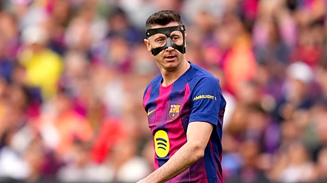 Joan Laporta says Robert Lewandowski ‘deserves’ new contract at Barcelona