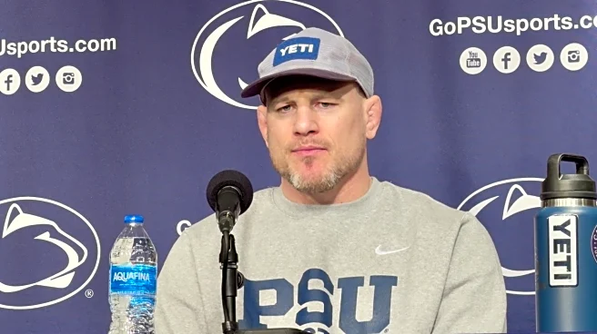 Wrestling Media Availability with Cael Sanderson, Luke Lilledahl and Shayne Van Ness