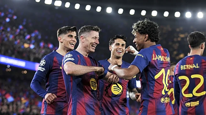 Records tumble as Lamine Yamal, Fermin Lopez and Robert Lewandowski make Champions League history with Barcelona