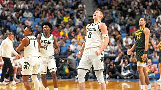 Michigan State stomps NDSU, advances to second round