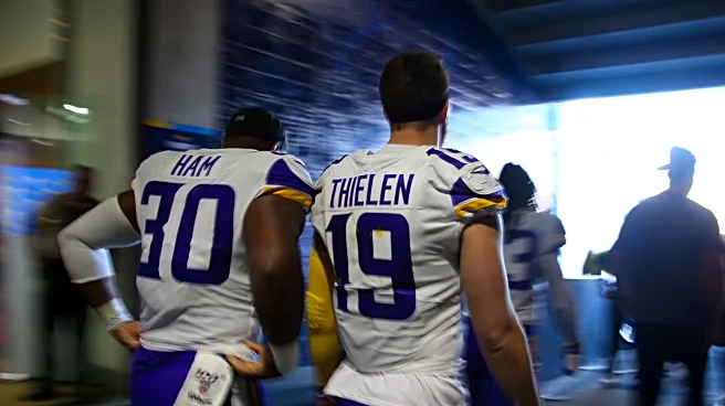 C.J. Ham, Adam Thielen Hold Retirement Press Conference