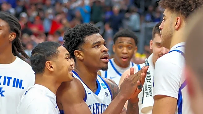 Highlights, MVP, and Twitter celebrating Kentucky miraculously beating Santa Clara