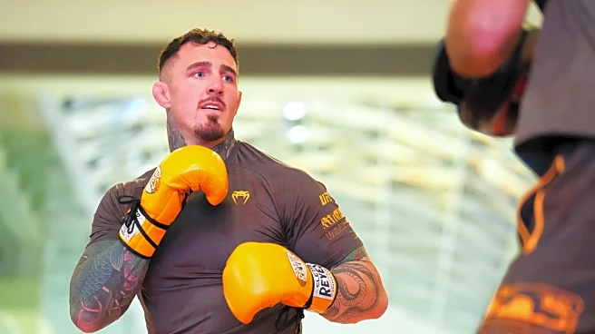 Video: Tom Aspinall back in the gym, resumes ‘light training’ ahead of UFC return