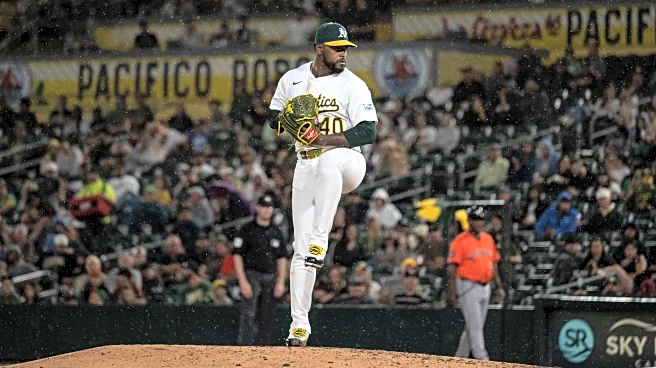 A’s Beat Cubs 6-2 in Spring Evening Matchup