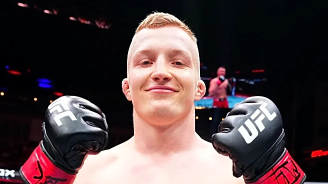 Bonuses! Iwo Baraniewski skates off with $100,000 knockout award for 28 seconds of work | UFC London