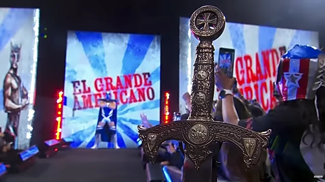 Watch the Mar. 21 WWE Lucha Libre AAA: El Grande Americano Rey de Reyes sword presentation