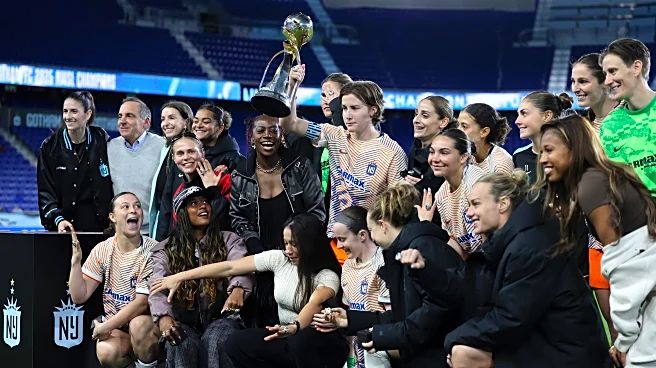 Gotham FC receive 2025 NWSL Championship rings in home opener ceremony at Sports Illustrated Stadium
