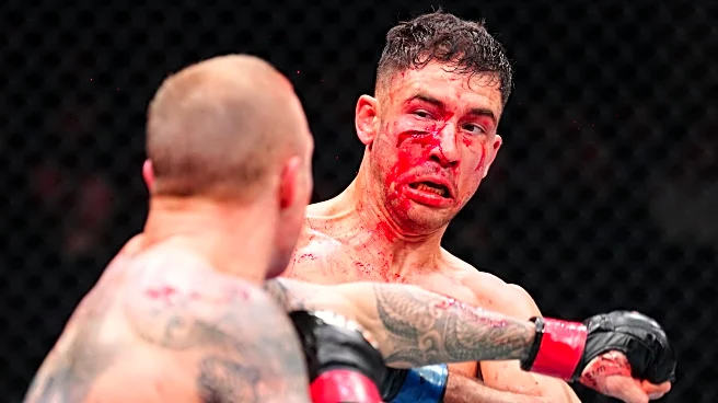 UFC London ‘Prelims’ fighter transported to hospital immediately following three-round bloody battle