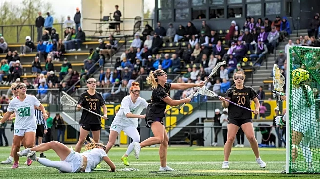 Lacrosse: No. 11 Northwestern found its groove out west, defeating Oregon 17-3