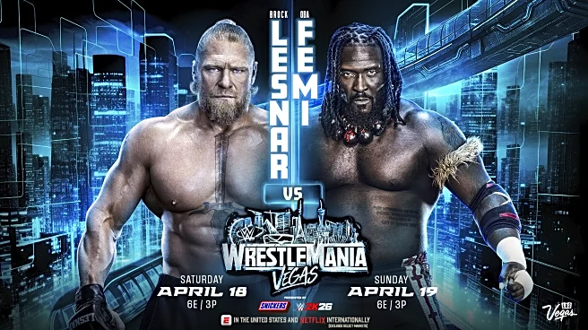 WrestleMania 42 preview: Oba Femi powers his way into the main-event scene vs. Brock Lesnar