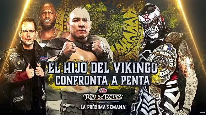 El Hijo del Vikingo has entered the Intercontinental title chat