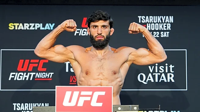 ‘Is it time for me to save the featherweight division?’: Arman Tsarukyan polls fans after UFC London main event