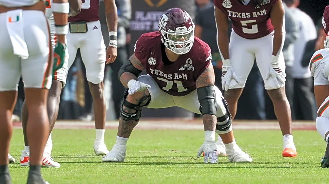 NFL draft profile 2026 Chase Bisontis (Guard, Texas A&M)