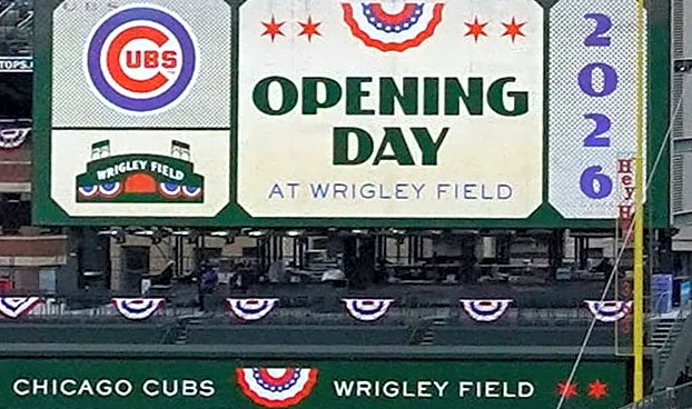 Cubs announce 26-man Opening Day roster
