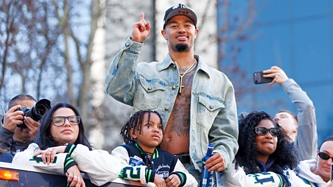 Jaxon Smith-Njigba talks to Seahawks media after record-setting contract extension