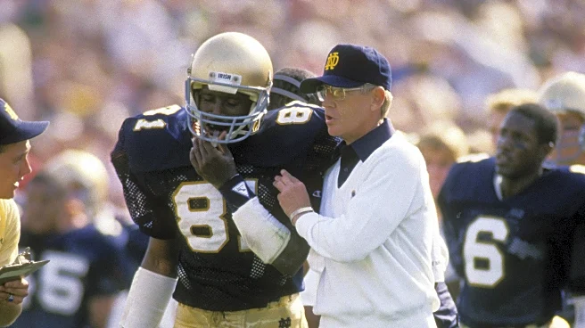 Looking back at Lou Holtz’s first win at Notre Dame